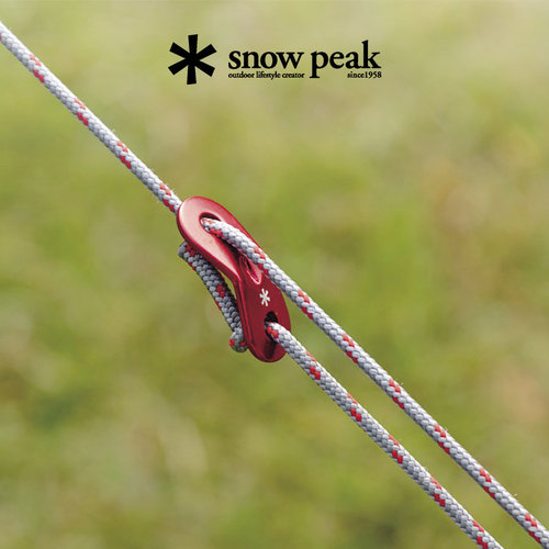 snowpeak雪峰铝质营绳调节片