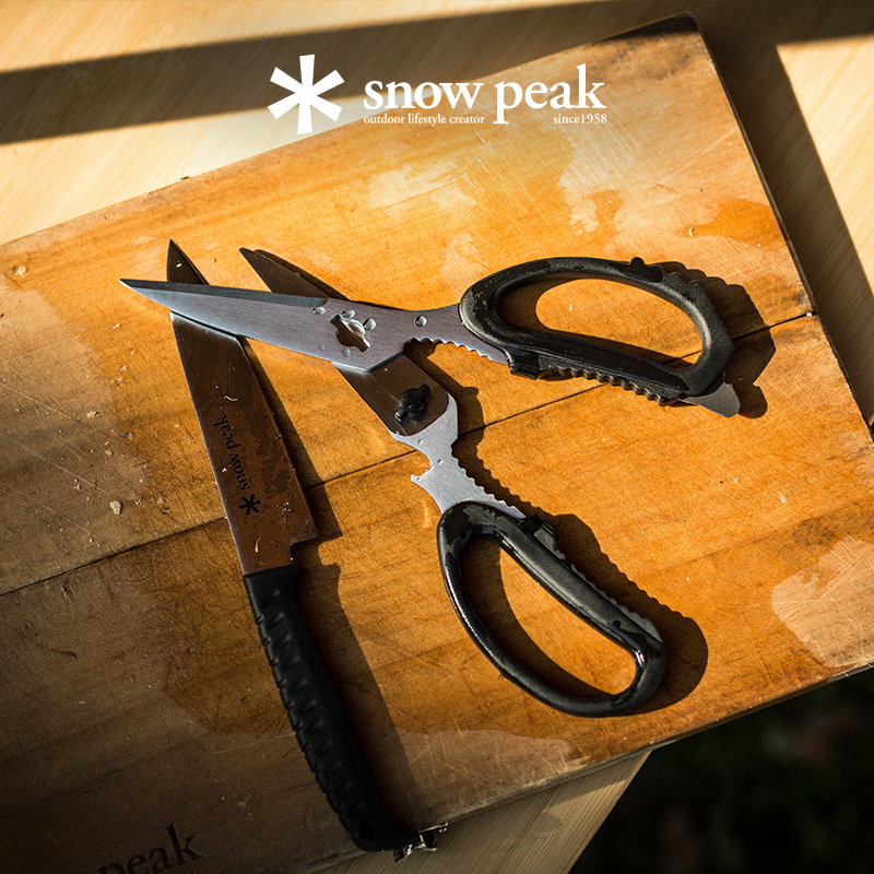 snowpeak雪峰户外刀具便携切菜刀