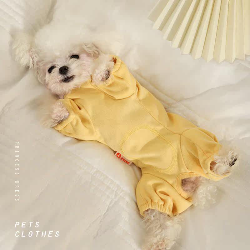 狗狗衣服春夏薄款护肚子