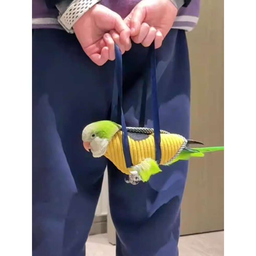 便携鹦鹉外出包遛鸟包牡丹虎皮玄凤鹦鹉手提袋春夏防风遛鸟神器