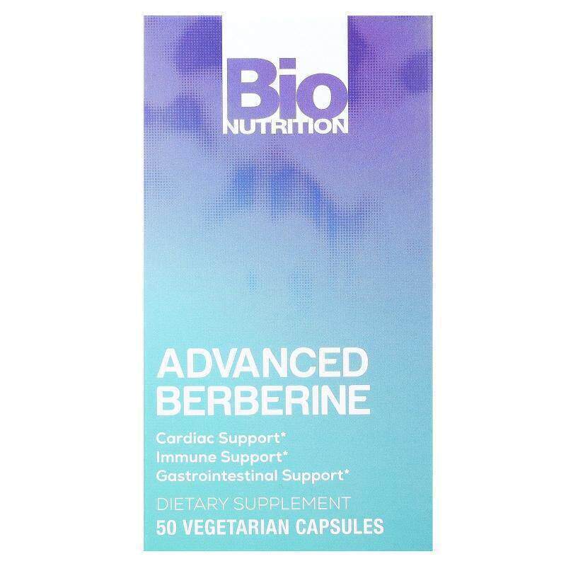 Bio Nutrition,高级小檗碱，1200 毫克，50 粒素食胶囊（每粒胶囊
