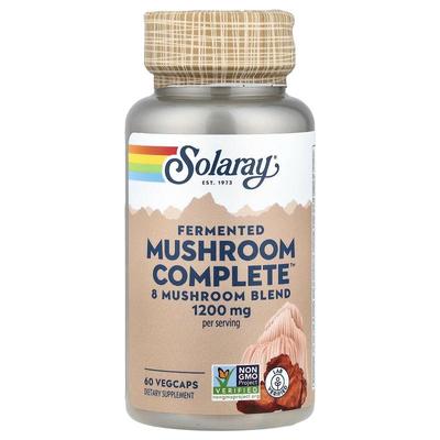 Solaray,Fermented Mushroom Complete™，60 粒素食胶囊