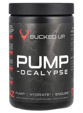 Bucked Up,Pump-Ocalypse，血色拉兹味，13.72 盎司（388.95 克）