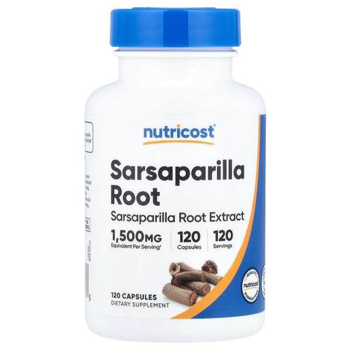 Nutricost,Sarsaparilla Root, 120 Capsules (100 mg per Capsul