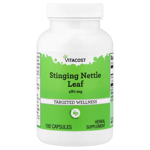 Vitacost,Stinging Nettle Leaf, 480 mg, 100 Capsules