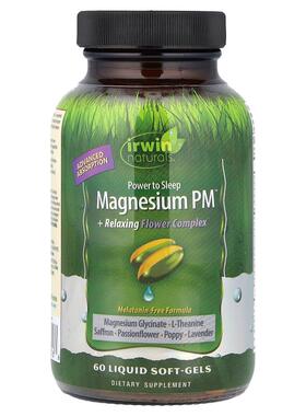 爱乐能,Magnesium PM™ + Relaxing Flower Complex, 60 Liquid So