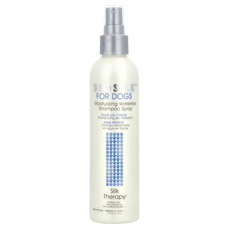 Biosilk,Silk Therapy，狗狗无水保湿洗发水喷剂，8 液量盎司（23