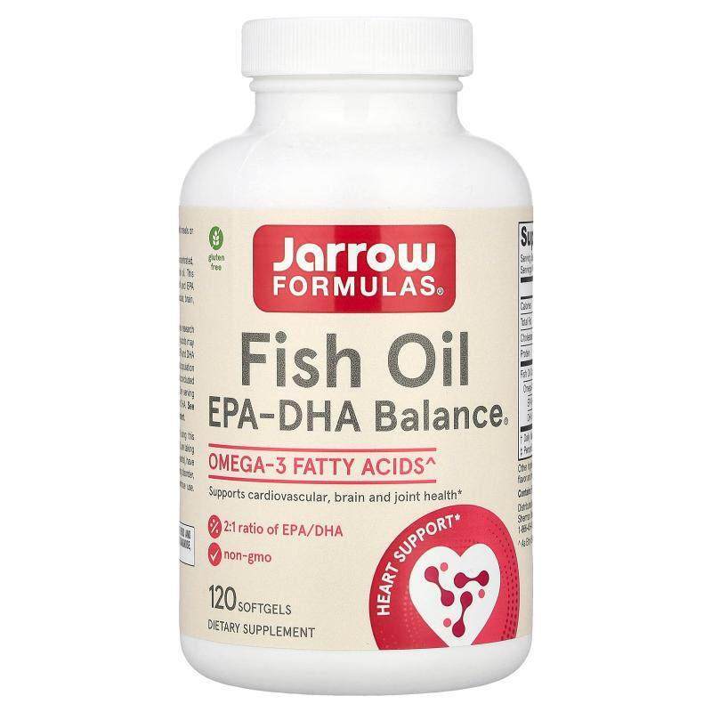 杰诺,鱼油,EPA-DHA Balance®,120 粒软胶囊