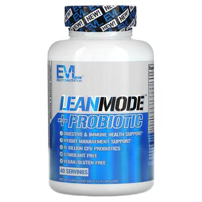 EVL,LeanMode + Probiotic，120 粒素食胶囊