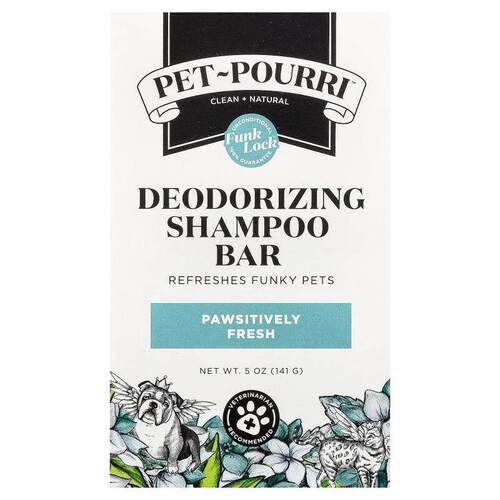Poo-Pourri,Pet-Pourri™，净味洗发皂，Pawsitively 清新，5 盎司