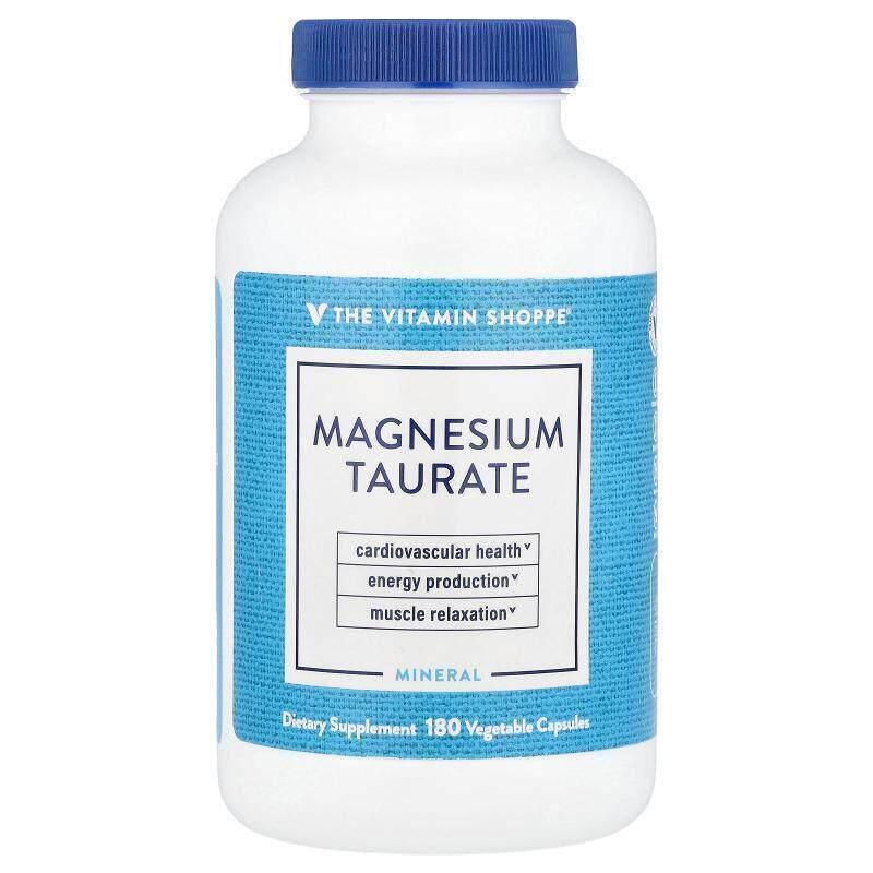The Vitamin Shoppe,牛磺酸镁,180 粒胶囊(每粒胶囊 62.5 毫克