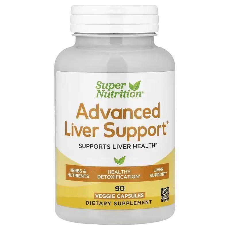 Super Nutrition,高级肝脏帮助，90 粒素食胶囊
