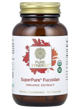 Pure Synergy,SuperPure® 褐藻糖胶，60 粒胶囊（100 毫克胶囊）