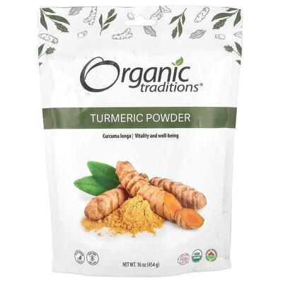 Organic Traditions,姜黄粉