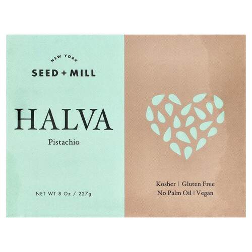 New York Seed + Mill,Halva, Pistachio, 8 oz (227 g)