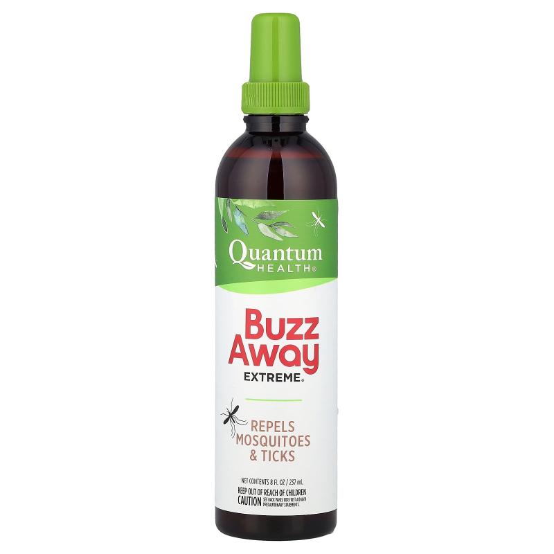 Quantum Health,Buzz Away Extreme®, Repels Mosquitos & Ticks, - 实物图