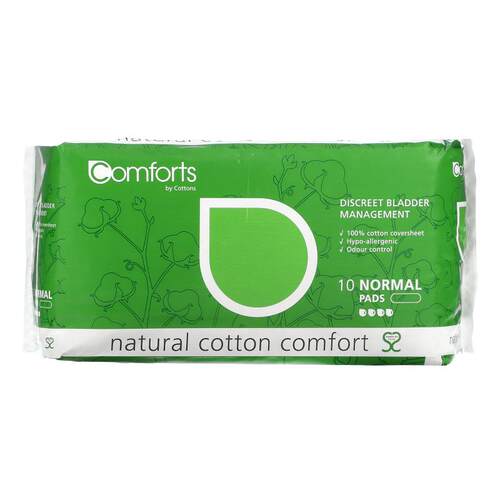 Cottons,Natural Cotton Comfort，普通款，10 片