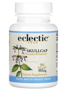 Eclectic Herb,草本，北美黄芩，350 毫克，90 粒素食胶囊