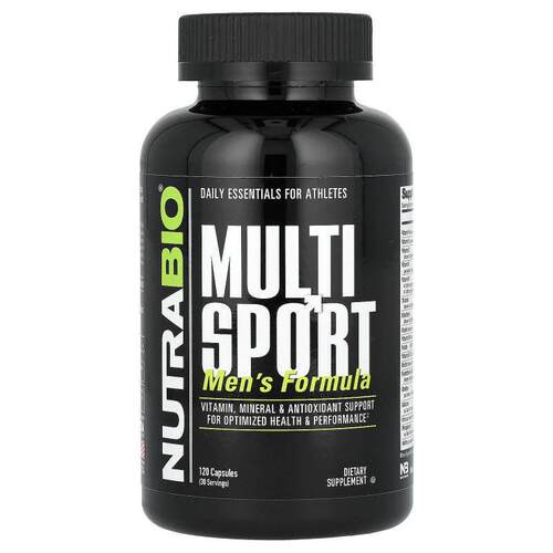 Nutrabio Labs,MultiSport Men 配方，120 粒素食胶囊