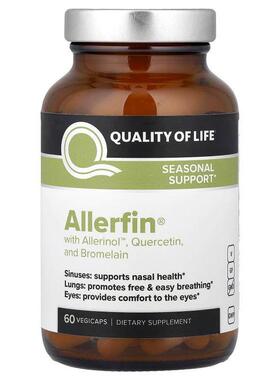 Quality of Life,Allerfin®，60 粒素食胶囊