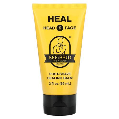 Bee Bald,Heal Head&Face，剃须后膏