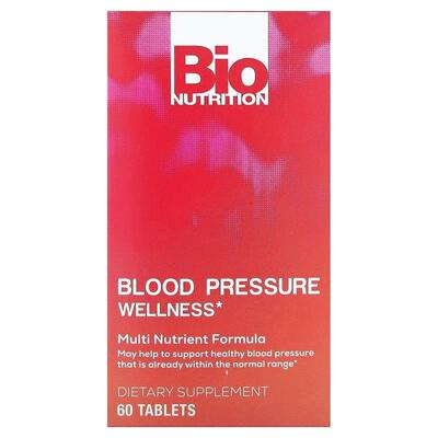 Bio Nutrition,Blood Pressure Wellness，60 片