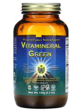 HealthForce Superfoods,Vitamineral Green，5.3 盎司（150 克）