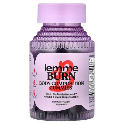 Lemme,Burn Gummies, Berry, 60 Gummies