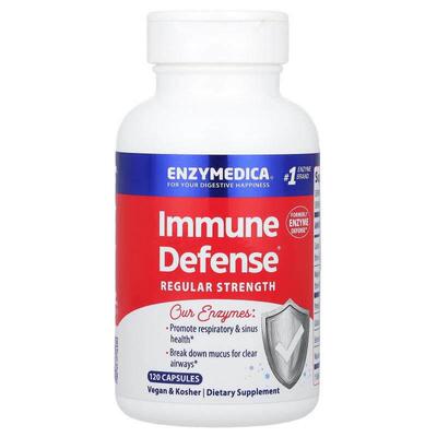 Enzymedica,Immune Defense®，普通强度，120 粒胶囊