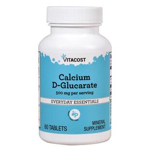 Vitacost,Calcium D-Glucarate, 500 mg per serving, 60 Tablets