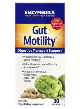 Enzymedica,Gut Motility，消化输送帮助，30 粒胶囊