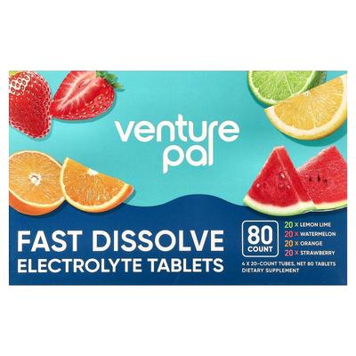Venture Pal,Fast Dissolve Electrolyte Tablets, Variety Pack
