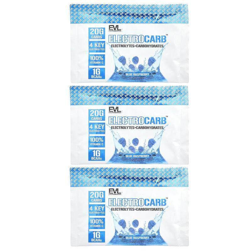 EVL,ElectroCarb™，蓝树莓味，1.1 盎司（30 克）