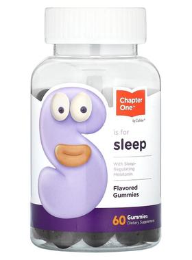 Chapter One,S 代表睡眠，用睡眠调节褪黑荷尔蒙，调味软糖，2.5