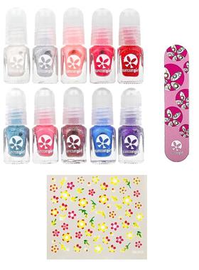 SuncoatGirl,水性指甲油套装，闪耀精制，12 瓶