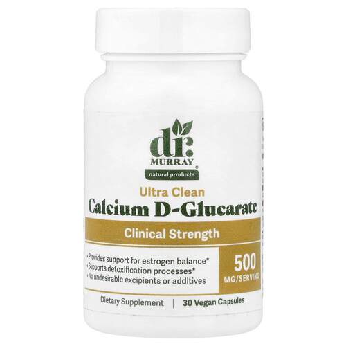 Dr. Murray's,Calcium D-Glucarate, 500 mg, 30 Vegan Capsules