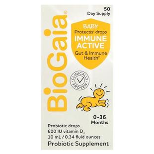 BioGaia,Protectis 婴儿滴剂,机体抵抗活性,0-36 个月