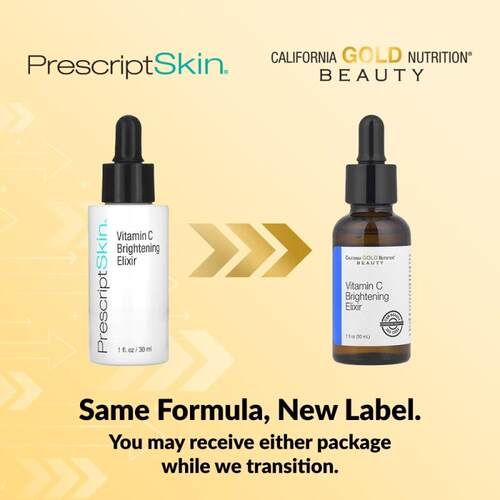 California Gold Nutrition,维生素 C 焕肤精华液升级版亮肤轻萃&