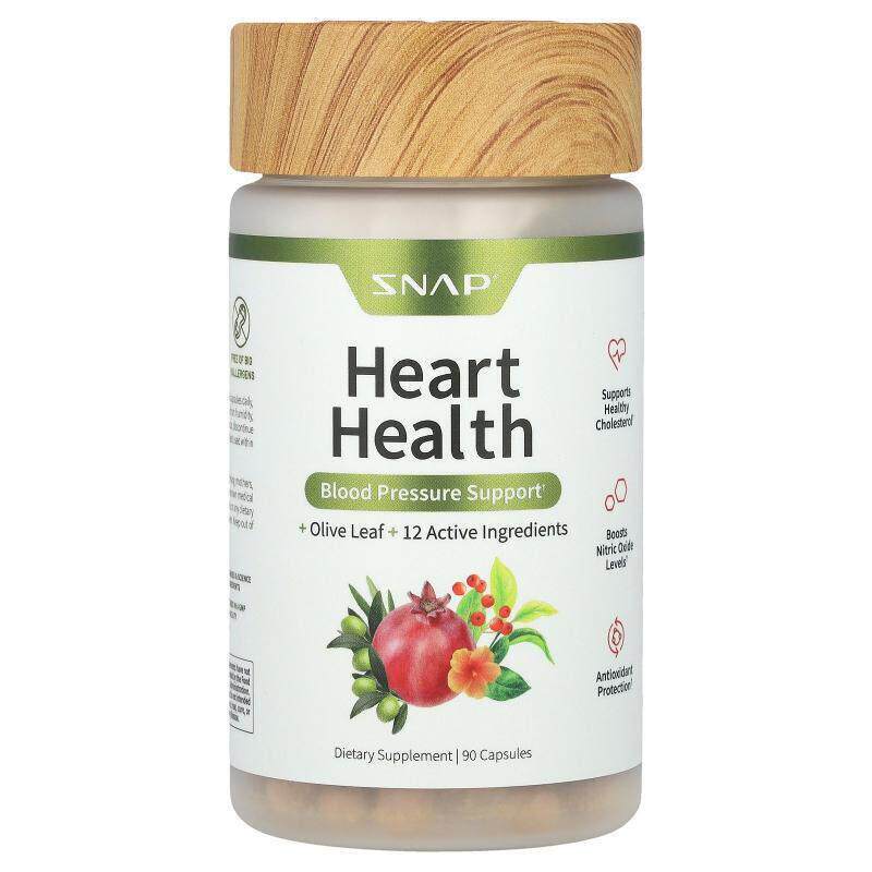 Snap Supplements,心脏健康，90 粒胶囊