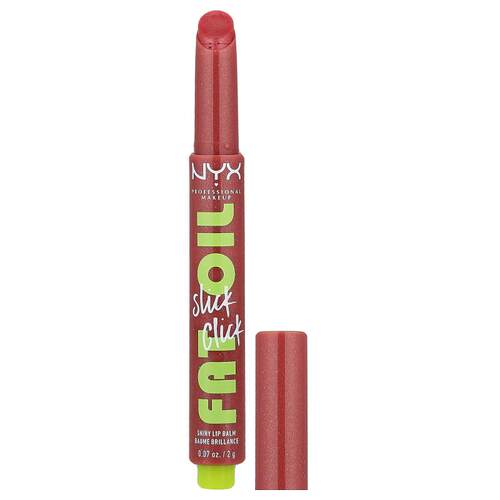 NYX Professional Makeup,Fat Oil Slick Click，闪亮润唇膏