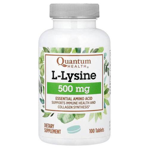 Quantum Health,L-赖氨酸，500 毫克, 100 片