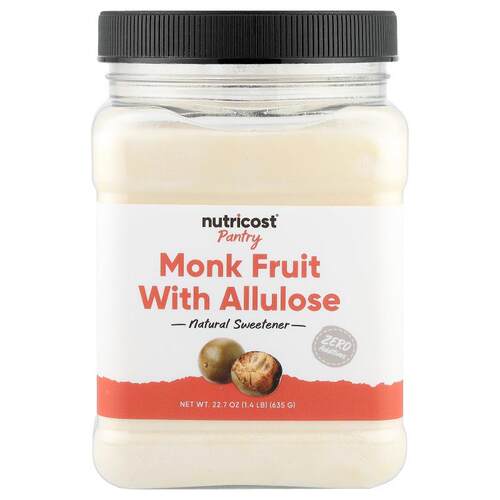 Nutricost,Pantry, Monk Fruit With Allulose, 22.7 oz (635 g)