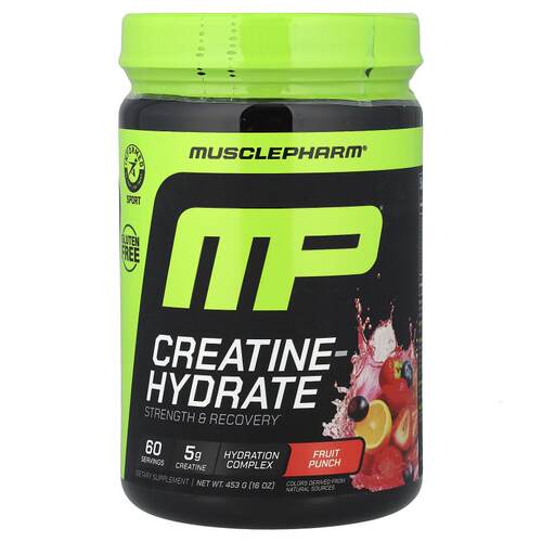 MP,Creatine-Hydrate, Fruit Punch, 16 oz (453 g)