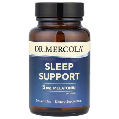 Mercola博士,Sleep Support，5 毫克，30 粒胶囊