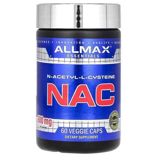 ALLMAX,必需，NAC，600 毫克，60 粒素食胶囊