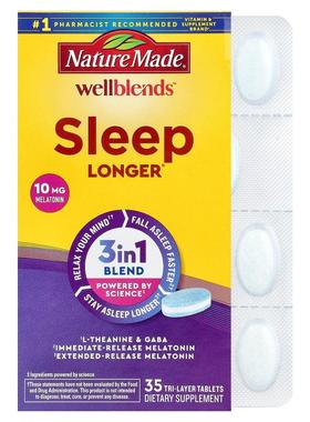天维美,Wellblends，睡眠时间更长，特强型，35 片三层片剂