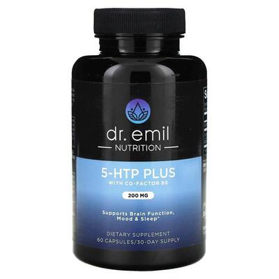 Dr. Emil Nutrition,5-HTP Plus，200 毫克，60 粒胶囊