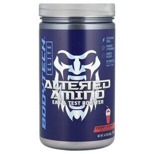 BodyTech,Elite，Altered Amino™，必需氨基酸和测试支持器，樱桃