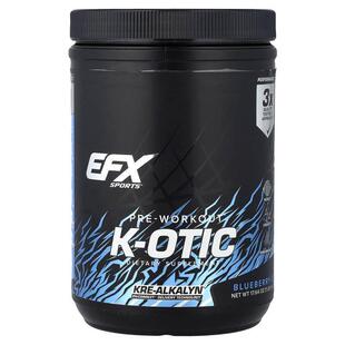 EFX,K-otic® Pre-Workout, Blueberry Crush, 1 lb 1.64 oz (500