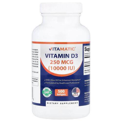 Vitamatic,维生素 D3 软胶囊